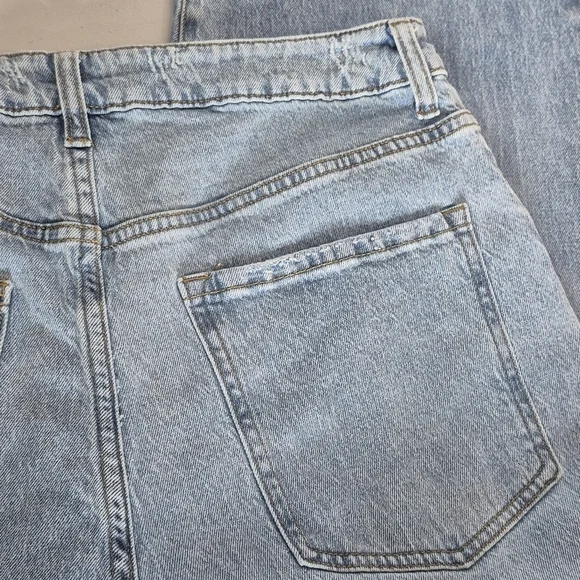 Oliver Logan Harlow High-Rise Barrel Jeans - Size 31 - Picture 9 of 16